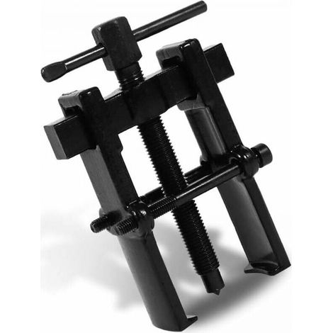 Carbon Steel Adjustable Double Jaw Bearing Puller - Straight Puller for Pumps and Pulleys [3 inch] (1/5)