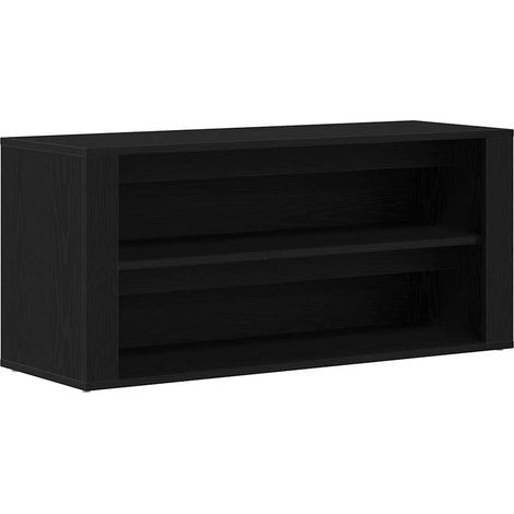 Banc à chaussures - Meuble à chaussures Chêne noir 100x35x45 cm Bois d'ingénierie fr8660 - Maison La Vie (1/5)