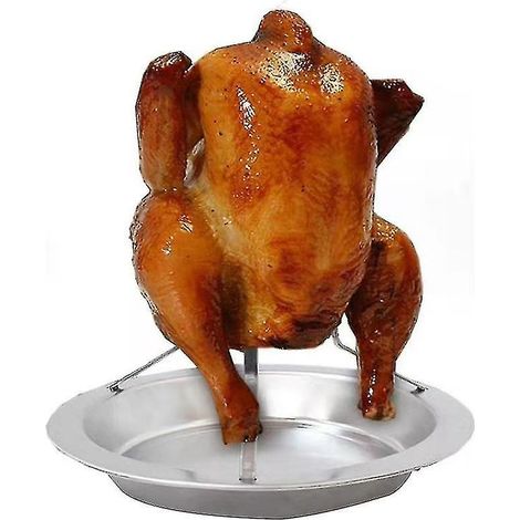 Barbecue, gril, poêles à cuire, ustensiles de barbecue, grille antiadhésive pour rôtissoire à poulet, bol (1/4)