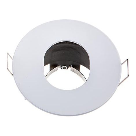 Portalámparas LED empotrable redondo V-TAC GU10 y GU5.3 (MR16), color blanco ajustable (1/3)