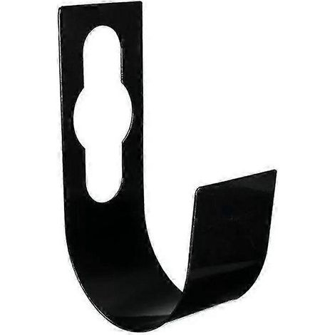 Support pour tuyau d'arrosage, système de rangement robuste pour les tuyaux d'eau dans les garages et à l'extérieur, couleur noire.-AquaForge (1/5)