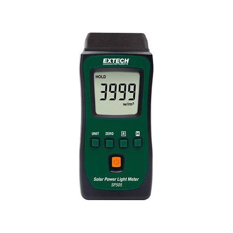 Extech SP505 SP505 Appareil de mesure de l'énergie solaire 0 - 3999 W/m² C400001 (1/2)