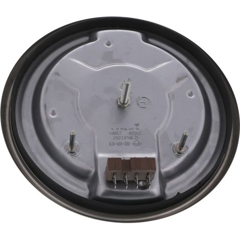 ESCO, PLAQUE Cuisinière Electrique 180MM 2000W 4mm COSSES HP-180R-4