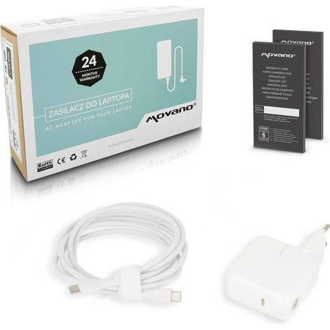 Alimentatore/caricabatterie per Apple Macbook USB-C 29W (1/5)