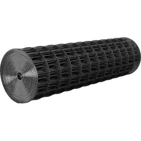 Grillage métallique 91 x 762 cm, maille 51 x 76 mm galvanisé 16G enduit vinyle, filet de poulet, clôture jardin (1/5)