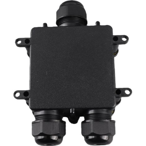 IP68 wasserdichte Kunststoff-Anschlussdose, wasserdichte Anschlussdose für Außenkabel M686, wasserdichte Y-förmige T-Anschlussdose. (1/2)