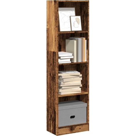Bücherregal Altholz-Optik 40x24x143 cm Holzwerkstoff
