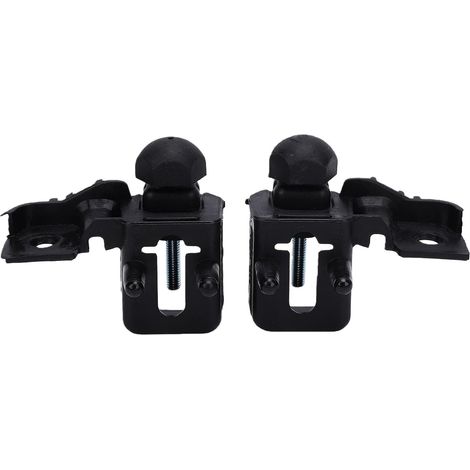 Replacement ABS Construction Hood Bumper Stop Mounting Bracket Set for Sedan, Compatible with MKZ 2013-2020, Compatible with OEM Parts AA AW (1/5)