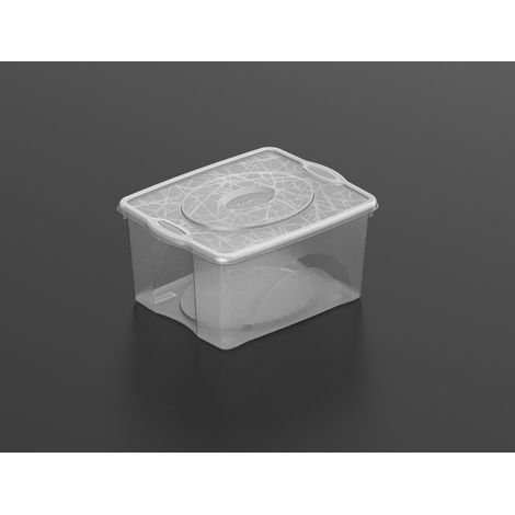 Boite de rangement en plastique - Transparent - 32L - Livraison gratuite