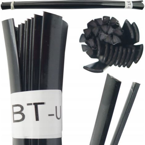 Liant plastique PBT-U (PBT/U) 100 g, bandes triangulaires pour soudage (1/5)