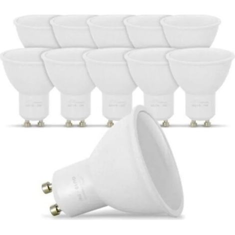 Ampoules LED GU10 5W 4000K, lot de 10, blanc froid, dimmables (1/5)
