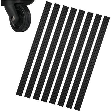 Protege roue valise Housses de Protection Autocollantes 8 Pièces 20 1.2CM (1/5)