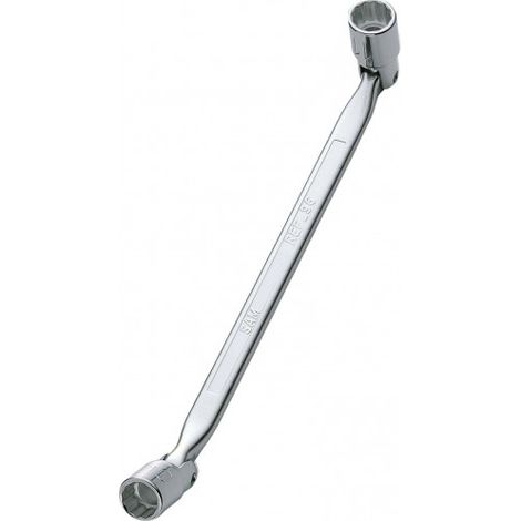 Clé à douille Bi-hex 96-12X13 SAM, 12 mm, 13 mm, longueur 256 mm ( Prix pour 1 ) (1/2)