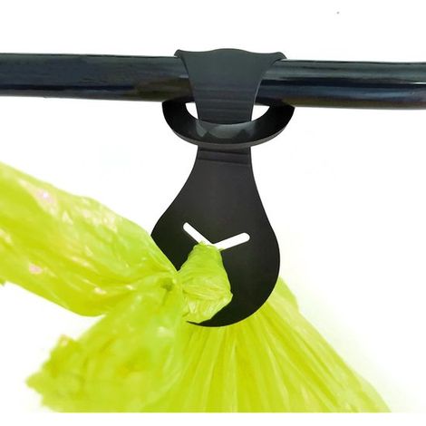 Attache-sac à déjections canines - Support pour sac à déjections canines - Attache - Support - Sac à déjections canines - Déjections - Chien - Excréments - Assortiment (1/5)