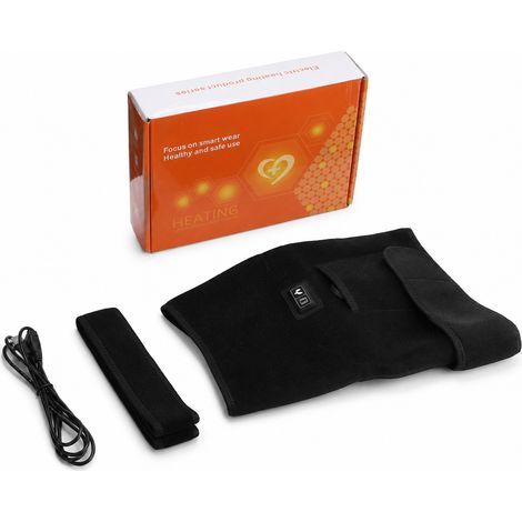 Ceinture Chauffante Électrique Taille et Hanches, Lumière Rouge 660 nm et Massage, 105 LED, Sans Batterie