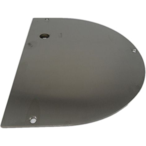 JGO PLACAS SEMICIRCULO ACERO HOPPE(D)
