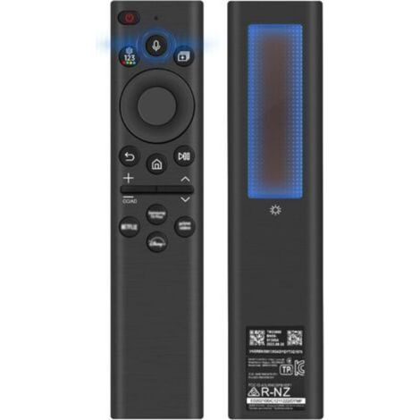 Télécommande de Remplacement BN59-01385A pour Samsung Smart TV, télécommande vocale Solaire avec 4 Touches de Raccourci, Compatible avec The Frame, Neo QLED, Crystal UHD Series 2021-2023 (1/5)