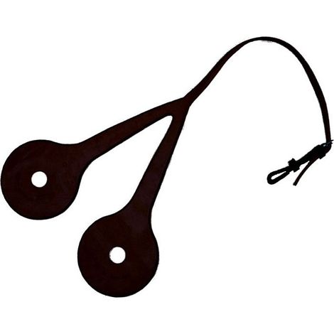 Alzafiletto in gomma nero: Unica, Nero (10)