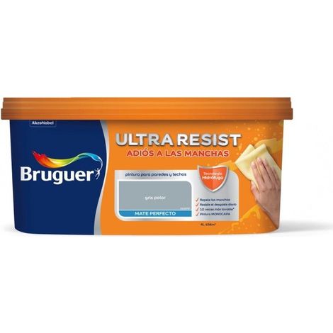 Pintura interior Bruguer Ultra Resist Gris polar 4 Lt