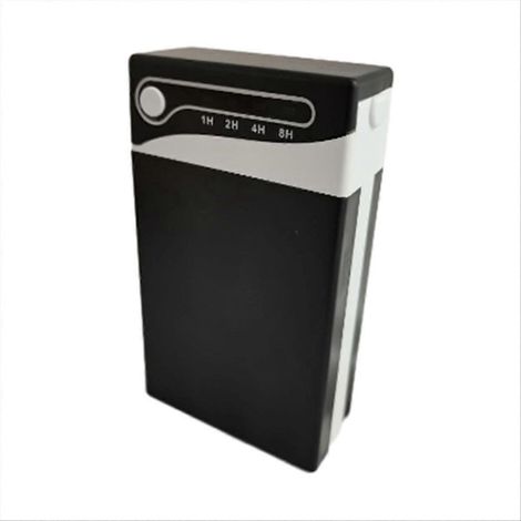 Coffre-fort portable, coffre-fort intelligent, coffre-fort à minuterie, noir et blanc (1/5)