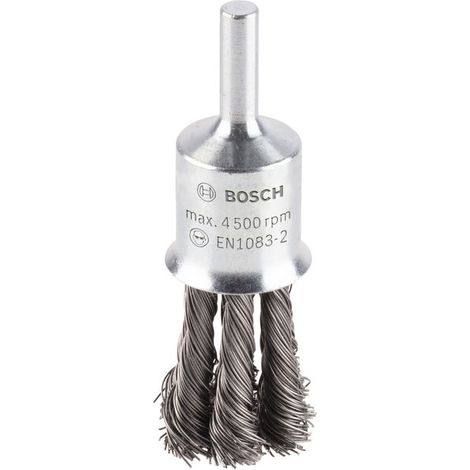 Bosch Brushing PRO Metal heavy End Brush Straight Shank 19 x 0.35 mm 2608622116 (1/4)