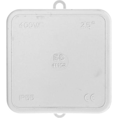 Caja de derivación elettrocanali ec411c2 IP55 termoplástico (1/3)