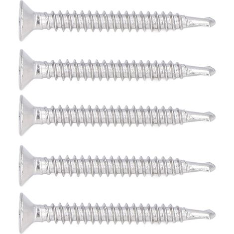 100 vis à tête fraisée en acier inoxydable 304, vis cruciformes de rechange, diamètre nominal 38 mm, M4.2-18 (1/5)