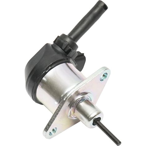 Elettrovalvola di spegnimento pompa iniezione 12V per Kubota, codici OEM 1G772-60012, 1G772-60014.
