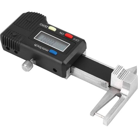 Mikroelektronische Digitalanzeige, dreifaches Dickenmessgerät zur Dickenmessung von 0-25 mm (1/5)