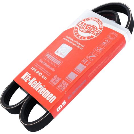 COURROIE TRAPÉZOÏDALE NERVURÉE PK 5PK950 (1/2)