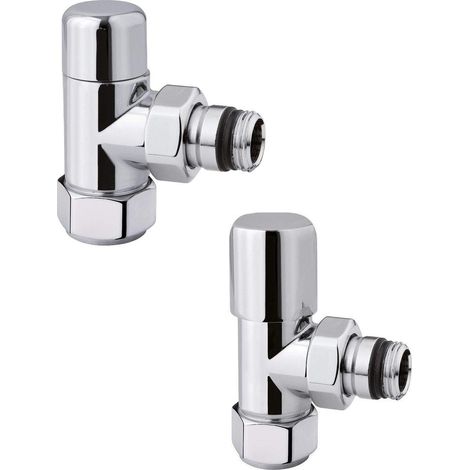Eckventil-Kit für Heizkörper in glänzendem Chrom Arteclima KITVAL7CR