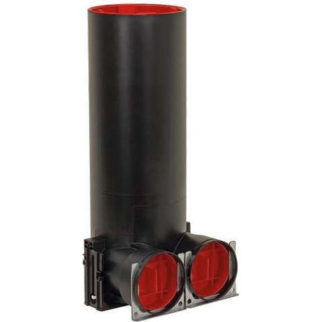 Zehnder Boîtier TVA P polyéthylène 300 mm DN125