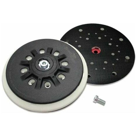 [JAMAIS UTILISÉ]150 mm (6 pouces) Plateau de ponçage 8 trous compatible avec les ponceuses orbitales Bos-ch Festool ETS 150, ETS EC 150, LEX 150, WTS 150/7 498987 (souple) (1/4)