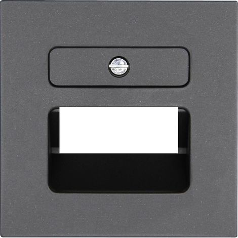 Prise réseau 1 pièce ATHENIS Kopp ATHENIS 371715181 Cache anthracite 1 pc(s) (1/2)