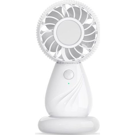 Mini Ventilateur Portable Silencieux à Aimant, Vent Puissant, Sans Fil Rechargeable, Tenue Main ou Posé sur Bureau, Idéal pour Bureau, Dortoir et Extérieur