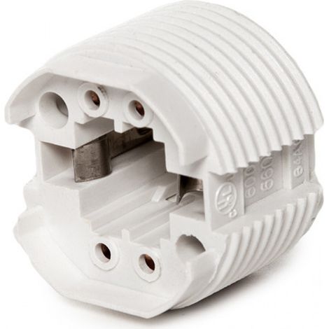 Portalámparas ABS G24 (1/3)