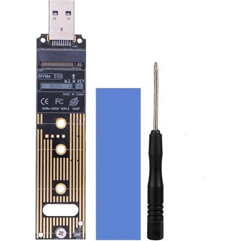 Carte adaptateur SSD USB-C pour Windows/Linux et autres systèmes - TYPE A (1/4)