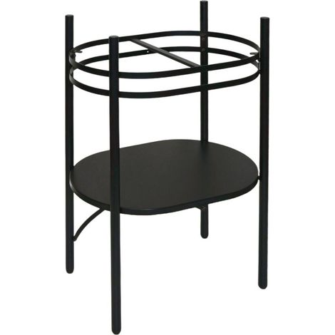 Badezimmerschrank, Länge 55 x Höhe 89,5 x Tiefe 37,5 cm, Metall LUCIA (1/4)