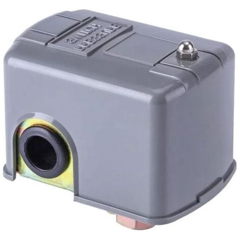 Pressostat Pompe Commutateur de Contrôle de Pression de Pompe à Eau de 40-60 PSI Poteau de Ressort Réglable Double 110v-230v Pompe à eau de jardin d'injection auto-amorçante (1/5)