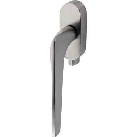 Poignée de fenêtre design Twist verrouillable en acier inoxydable - K242PIS (1/2)