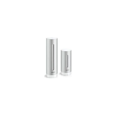 Netatmo – Station météo intelligente – Alimentation par batterie AAA – Largeur 45 mm – Baromètre, hygromètre, thermomètre d'intérieur (1/10)