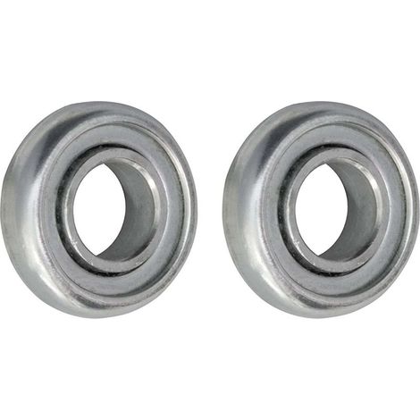 Roulement à billes pour volet roulant sans épaulement Ø 28mm – Acier standard – Ouverture et fermeture fluide – Lot de 2 unités (1/3)