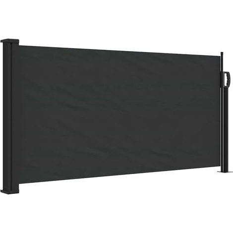 Store latéral rétractable noir 100x300 cm (1/5)