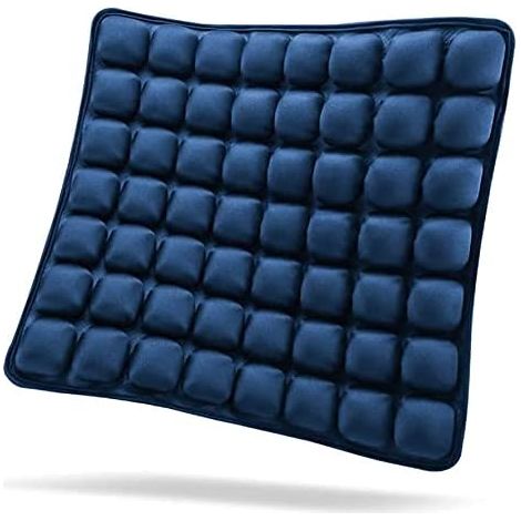 BEBUSINGOTO Primo en el aire en el auto Silla Portátil en Oficina Primo en Silla de Ruedas Ortopedia Antiescaras Primo en relieve 18'' x 18'' x1'' Azul (1/5)