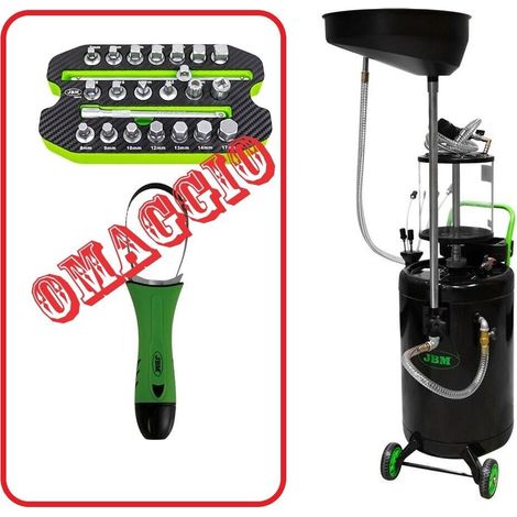 ASPIRATORE RECUPERATORE OLIO MOTORE JBM PROFESSIONALE SERIE 429 + 2 OMAGGI (1/5)