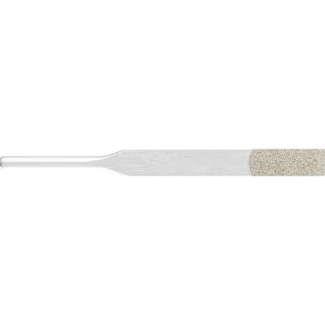 PFERD TOOLS Diamantfeile für Handfeilgerät flachkonisch 6,3x1,0x73 mm SchaftØ3 mm D126 (mittel) komplett (1/2)