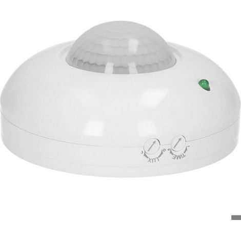 Detecteur De Mouvement - 360 Degres - Plafond - Infrarouge - 1200 W - Cuisine Escalier Hall - 1 Unite (1/4)