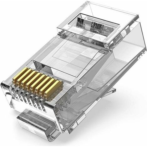 VENZIONE Connettore RJ45 IDGR0-50/ Cat.6A UTP/ 50 pz. (1/2)