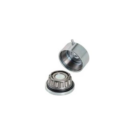 PIASTRA A SALDARE 346 COMBI - ZINCATA + CUSCINETTO A RULLI MM 50 - 1 pezzo (1/2)