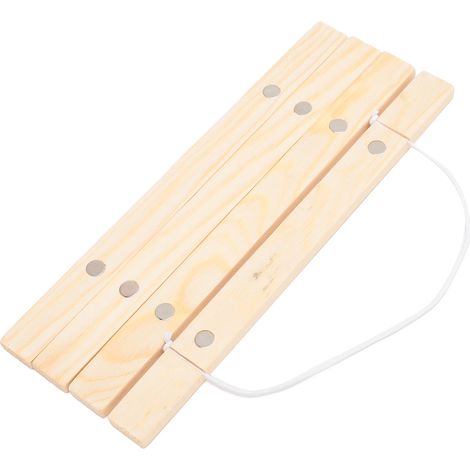 Magnetischer Posterrahmen aus Holz mit austauschbarem Magneten, geeignet für Poster, Drucke, Fotos, Karten, Schriftrollen und Leinwandbilder (1/5)